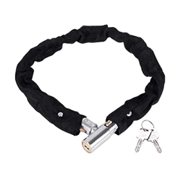  Accessories Cycling Lock Chain Lock, Manganese Steel Chain Portable Safe And Anti-theft, Used For Bicycle And Motorcycle Fence, With Two Keys(Size:0.65m)