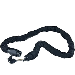  Accessories Cycling Lock Portable Chain Lock With Wear-resistant Cloth Cover To Protect Bicycles, Motorcycles, And Personal Property. Bring Two Keys(Size:1m)