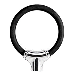 LXUA Accessories Cycling Locks Bicycle Round Lock Bicycle Ring Lock Mountain Road Bike Portable Mini Bicycle Ring Lock for bikes, bicycle, motorbikes, motorcycles (Color : Black, Size : One Size)