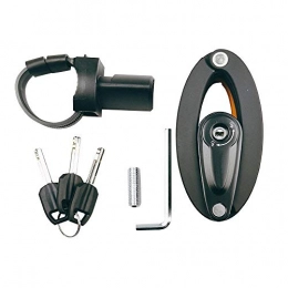 SEHNL Bike Lock Cycling Master Locks Bike Joint Lock 2 Keys Strong Security Anti-Theft Bicycle Lock Heavy Duty Chain Cable Padlock Anti-Scratch Foldable Bike Lock Folding Bike Lock (Color : Black)