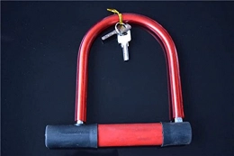 DEFAAZ Accessories DEFAAZ U-Lock Anti-Hydraulic Shear Chain Lock Anti-Theft Lock Bicycle Lock Motorcycle Lock Electric Lock Chain Lock (Color : A)