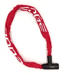 Edge Bike Lock Edge Granito Steel Chain for Bike and Motorcycle Chain Lock Bike Lock - 6 mm x 1100 mm, 870 g, red