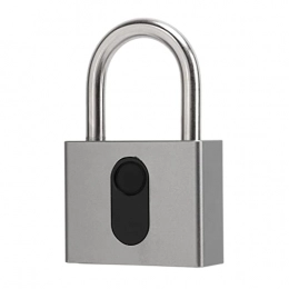 DOINGKING Bike Lock Fingerprint Lock, Keyless Smart Gym Locker Lock Anti‑Theft for Storage for Bike