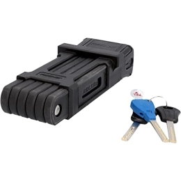 Fischer Bike Lock FISCHER Security Plus Folding Lock 85 cm with Holder High Theft Protection Soft Touch Material