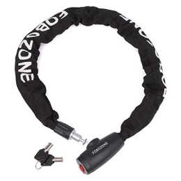 FUBOZONE Bike Lock FUBOZONE Heavy Duty Motorbike Chain Lock Bike Scooter Motorcycle Bicycle Chain Locks, Made of Solid Manganese Steel, It is Very Safe.（Size:37.4in Length x 9.5mm Dia / Weight：2.97 Ib）