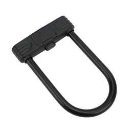 Gaeirt Bike Lock Gaeirt Password Lock, High Hardness Security Heavy Duty Black Steel Alloy U Lock Anti Theft 4 Digit Combination Strong for Motorcycle for Bike for Electromobile