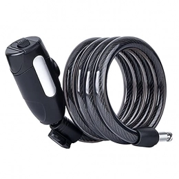 GYYSDY Bike Lock GYYSDY Bicycle Lock 120cm / 12mm Cable Lock With 2 Keys And Metal Cable Bicycle Lock Heavy Load, Safe Combination With Mounting Bracket For Bicycle Tricycle Scooter