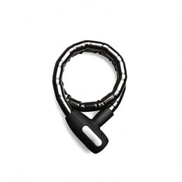 Heigmz Accessories Heigmzcs Bike Chain Lock, Bicycle Lock Anti-theft Cable Lock 0.85m Waterproof Cycling Motorcycle Cycle MTB Bike Security Lock with Illuminated Key