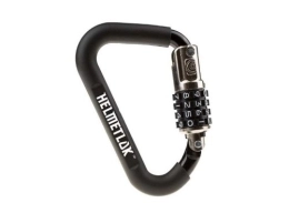 HELMETLOK Bike Lock HELMETLOK Combination Carabiner Helmet Lock Fits up to 1.5" Tubing / Handlebars