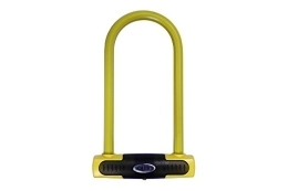 Henry Squire Bike Lock Henry Squire Eiger Compact Gold Sold Secure D-Lock for Bicycle, Yellow