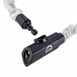 Henry Squire Bike Lock Henry Squire Mako Chain with Integrated Combination Lock for Bicycle, 900 mm Length x 8 mm Diameter