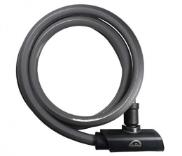 Henry Squire Bike Lock Henry Squire Mako Key Operated Cable Lock and Bracket for Bicycle, 1800 mm Length x 18 mm Diameter