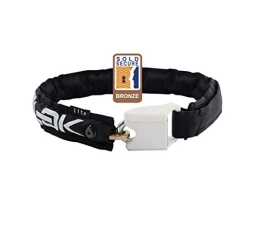 Hiplok Accessories Hiplok Lite Unisex Adult Wearable Chain Bicycle Lock, Multicolour (Black / White), 6 mm x 75 cm