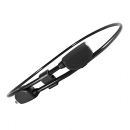 Hiplok Accessories HIPLOK Pop Lightweight 130cm Cable Lock Portable Belt Black