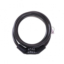 HJTLK Bike Lock HJTLK Cycling Cable Locks, Cycling Security 4 Digit Combination Password Bike Bicycle Cable Chain Lock