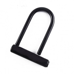 HKLY Accessories HKLY Bike lock Bike Bicycle U Lock Strong Security Anti-theft Locks for MTB Road Mountain Bike Motorbike Motorcycle Cycle Scooter Accessory (Color : Black)