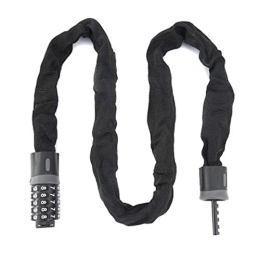 HPPSLT Bike Lock HPPSLT Bike lock Bicycle Lock Password Bike Digital Chain Lock Security Outddor Anti-Theft Lock Motorcycle Cycling Bike Accessories-0CM bicycle lock (Color : 90CM)