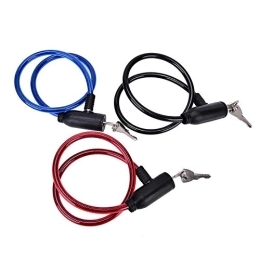 HPPSLT Bike Lock HPPSLT Bike lock Cycling Cable Anti-Theft Bike Bicycle Scooter Safety Lock With bicycle lock