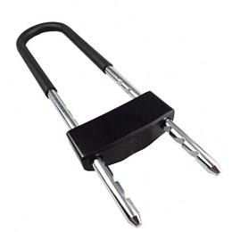 Haiyu Accessories Intelligent Fingerprint Long Lock, Anti-Theft Bicycle U-Lockfast Unlock 1 * U-Lock + 1 * Mechanical Key + 1 * Cable