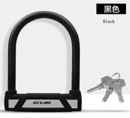 JLDSFPP Accessories JLDSFPP Mtb Road Bike Bicycle Lock Anti-theft U-locks Cycling Bicycle Accessories Black
