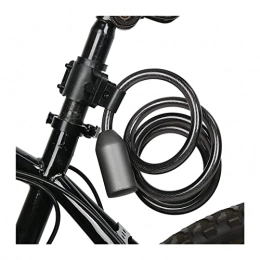 JQDMBH Accessories JQDMBH Bike Locks, Cable Lock Security and Convenience Durable Precise Fingerprint Lock for Motorcycle Electric Car Bike