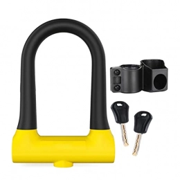 JustSports Accessories JustSports Heavy Duty Cycling Cable Locks Mountain Bike U-Shaped Anti-Theft Lock Electric Scooter Security Locks Waterproof Sturdy Cycling Lock Cycling Accessories