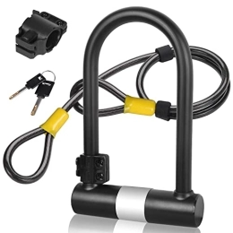 keabys Accessories keabys Large Bike U Lock with Cable (4ft)
