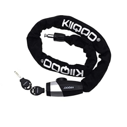KIIQOO Motorcycle Scooter Gate Chain Lock Bicycle Fence Lock 8mm/100cm