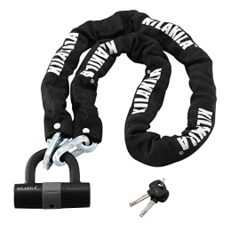 KILAKILA Accessories KILAKILA Security Chain Lock Heavy Duty Bike Lock 10mm Bicycle Lock Motorbike Lock Disc Lock with 16mm U Lock 5.25-Feet