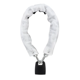 KNOG Accessories Knog Straight Jacket Skinny Bicycle Chain Lock - White, 6 mm