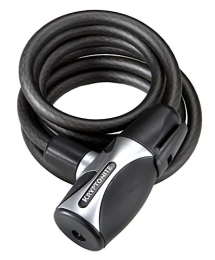 Kryptonite Bike Lock Kryptonite Coiled Cable black Size:8 mm x 150 cm