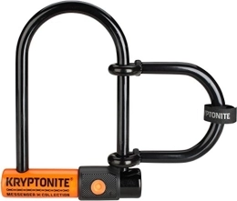 Kryptonite Locks Bike Lock Kryptonite Evolution New-U Messenger Mini+ Bike U Lock - Sold Secure Silver