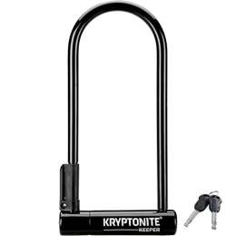 Kryptonite Accessories Kryptonite Keeper 12 Long Shackle Sold Secure Silver w / bracket Lock