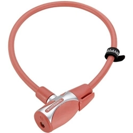 Kryptonite Accessories Kryptonite Kryp Toflex 1265 Key Cable Bicycle Lock, Salmon, 65 cm