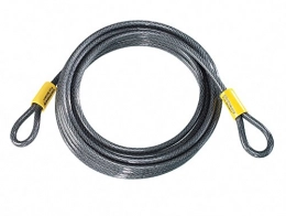 Kryptonite Bike Lock Kryptonite KryptoFlex Safety Cable, Kryptoflex, Silver / yellow, 213 cm
