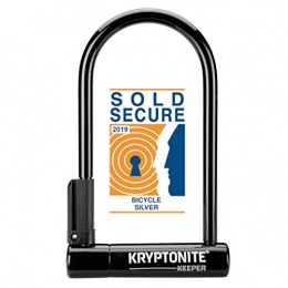Kryptonite Locks Accessories Kryptonite New Keeper Standard Bike U Lock - Sold Secure Silver