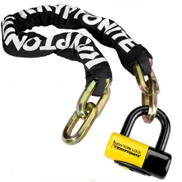 Kryptonite Locks Accessories Kryptonite New York FAHGETTABOUDIT 1410 100cm Bike Chain Lock - Sold Secure Gold