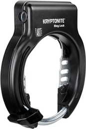 Kryptonite Bike Lock Kryptonite Ring Lock with plug in capability - Non Retractable Sold Secure Silver, One Size, GK002239