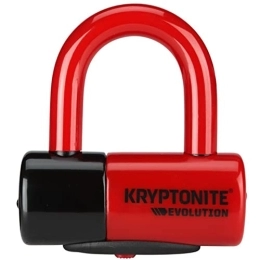 Kryptonite Bike Lock Kryptonite Unisex's Evolution Disc Lock-Red, 14 Millimeter