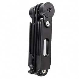Lanse Heavy-Duty Industrial Bike Lock Cutter-Proof 6-Section Folding Key/Combination Lock High Hardness Cycling Accessories