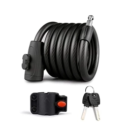 LHONG Accessories LHONG Bicycle Lock Portable Wire Lock Bicycle Lock With Key For Mountain Bike Electric Bicycle Motorcycle Anti-theft Bicycle Lock Bicycle Accessories.