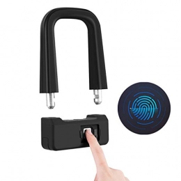 LittleBeauty Fingerprint Unlock U-lock Riding Lock Anti-theft Charging Smart Home Folding U-lock Safety Accessories