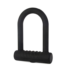 UFFD Accessories Lock for Bicycle, U Lock Combination Heavy Duty Bike Lock Combination, 18mm Bike Lock Bicycle Heavy Duty Combination U Lock Bike Lock Anti Theft (Color : Black)