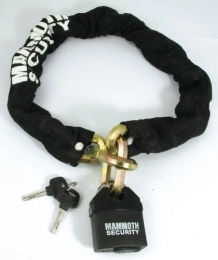 Mammoth Accessories LOCMAMSS02 - Bike It Mammoth Hexagon Lock and Chain 1m