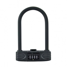 LQW HOME Accessories LQW HOME Bicycle U-Lock Bike Lock with 4 Keys Security Anti-theft Bicycle Lock Magnesium Alloy Strong Padlock For Bicycle Motorcycle Cycle U Lock Lock