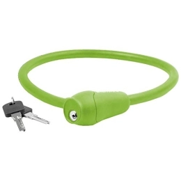 M-Wave Accessories M-Wave Unisex Adult S 12.6 S Cable Lock - green,