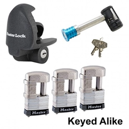 Master Lock Accessories Master Lock - 5 Trailer Locks Keyed Alike 5KA-37937