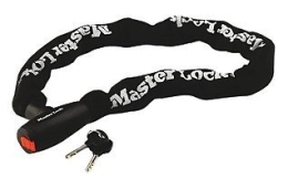 Master Lock Bike Lock Master Lock 8291DPS Chain Lock, Black, 1 Pack