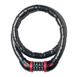 Master Lock  MASTER LOCK Bike Cable Lock [Combination] [1 m Cable] [Outdoor] 8226EURDPRO - Ideal for Bike, Electric Bike, Skateboards, Strollers, Lawnmowers and other Outdoor Equipments