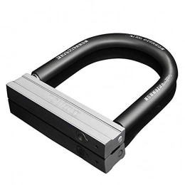MDZZ Bike Lock Mdzz Bike U Lock, PVC Coated Hardened Steel, Lightweight and Portable for Bicycle Tricycle Scooter Gate